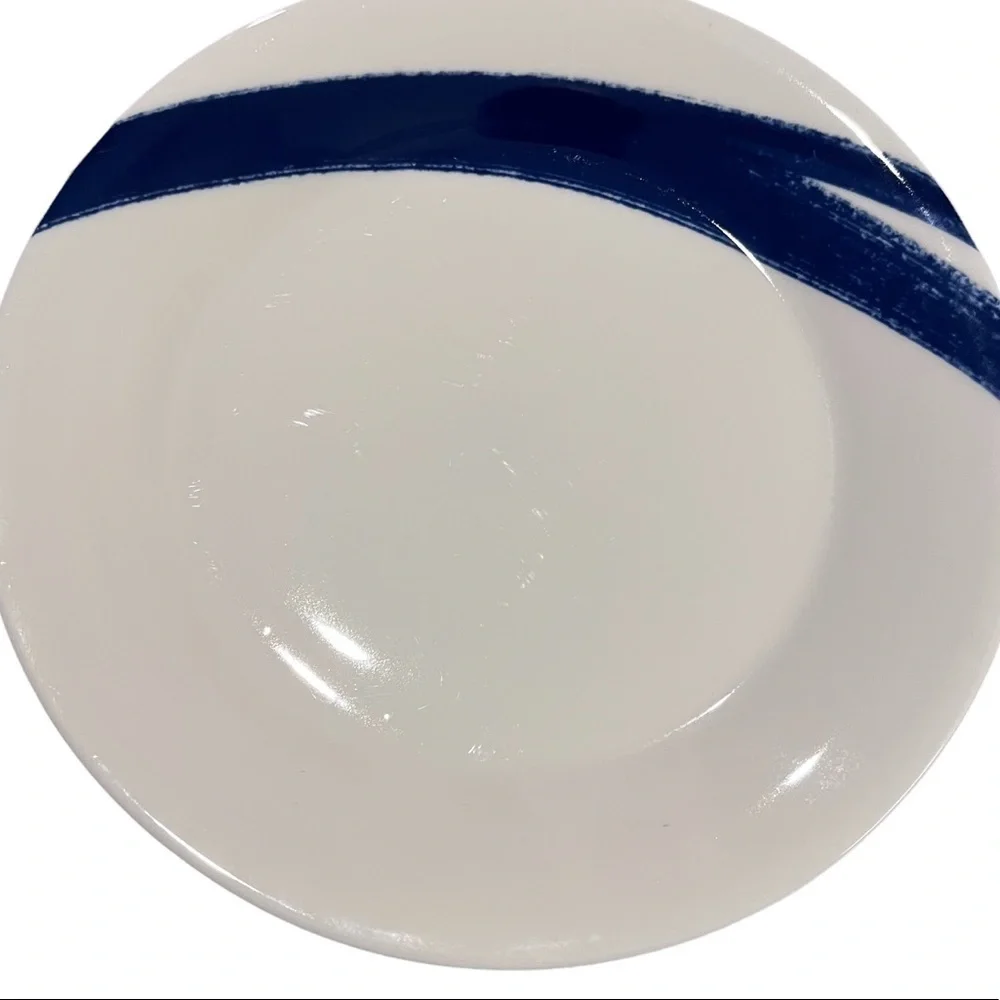 Royal Doulton Pacific Blue Brush Stroke Tapas Plate 9.25”